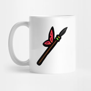 Spear Doodle Art Mug